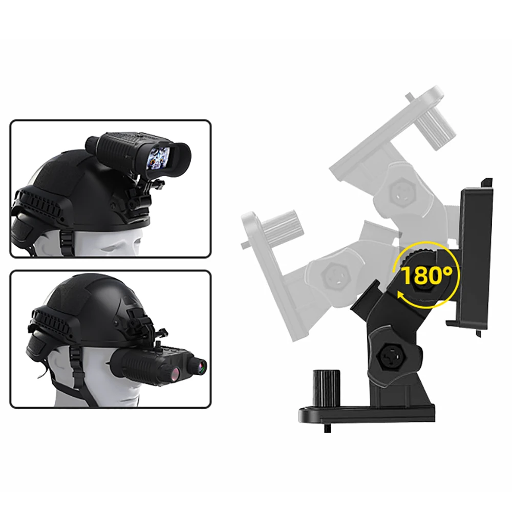 Soporte táctico de plástico NVG para casco de visión nocturna, alcance Binocular NV8000 NV8300 NV8160 NV8161, compatible con Mich Fast Wendy - imagen 2