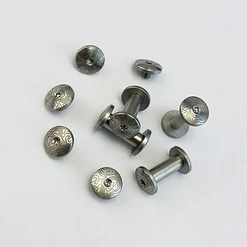 Tornillos bloqueo M4 para mango de cuchillo - Acero inoxidable CNC - imagen 5