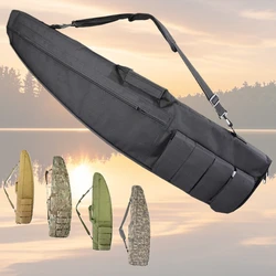Bolsa táctica para Rifle, mochila para escopeta al aire libre con correa acolchada para el hombro, mochila de entrenamiento de combate para caza y tiro
