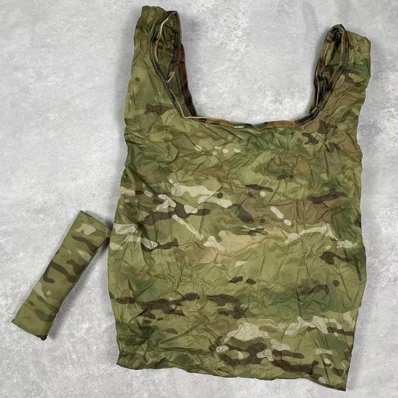 Bolsa impermeable con cordón de camuflaje/bolsa para chaleco (bolsa de utilidad) para senderismo al aire libre, camping - imagen 3