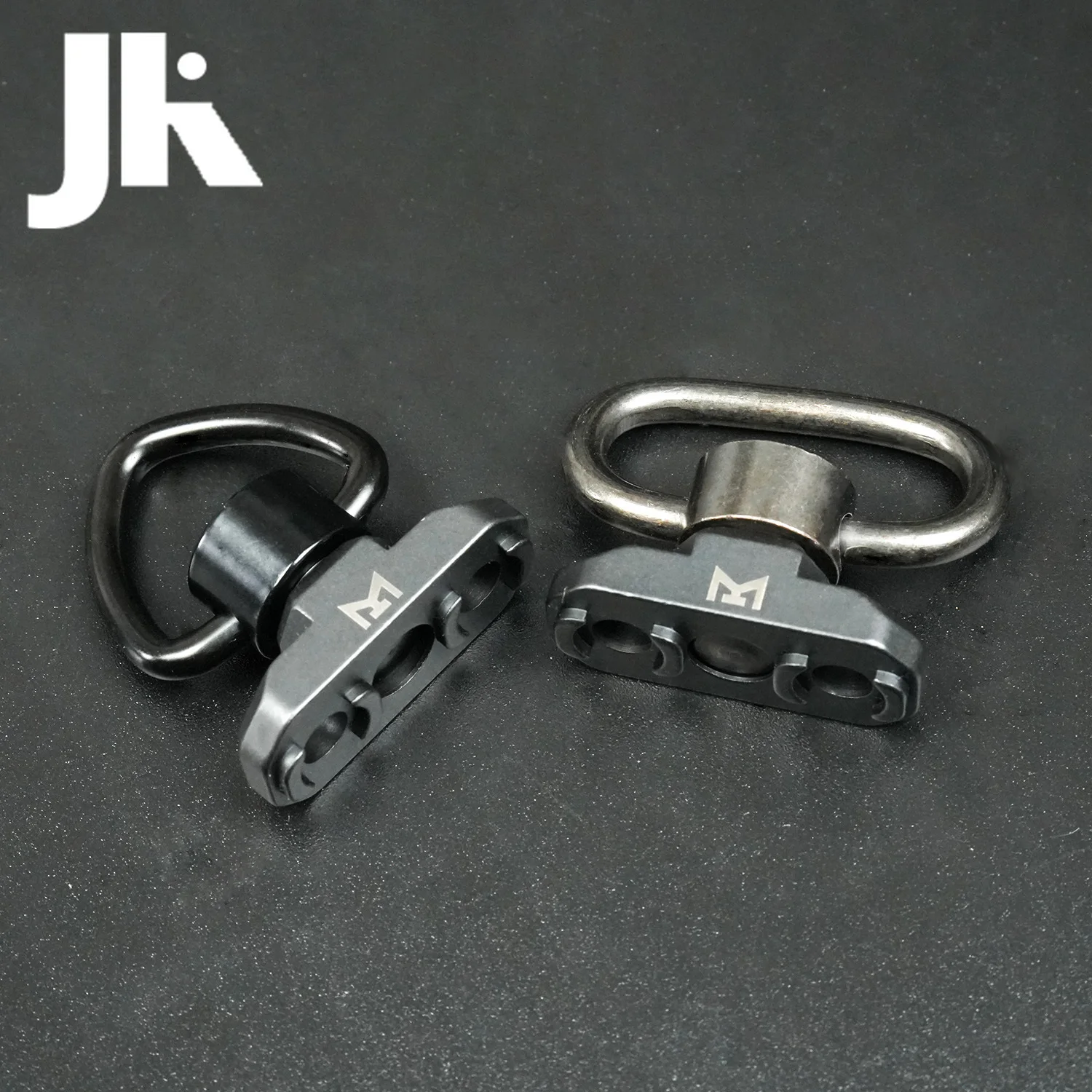 Correas de hombro tácticas QD de acero, hebilla de liberación rápida, adaptador de Base, accesorio de caza ﻿ Se adapta al riel M-Lok - imagen 3