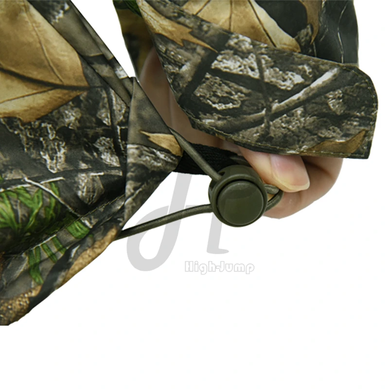 Trajes Ghillie de hoja de arce, chaqueta biónica de caza de árboles, traje de pesca, senderismo, camuflaje, anti-UV, a prueba de viento, airsotf, ropa de reloj de aves - imagen 3