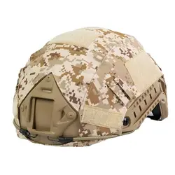 Cubierta táctica militar para casco rápido, Airsoft para exteriores, caza, casco de camuflaje rápido, accesorios para casco de tela