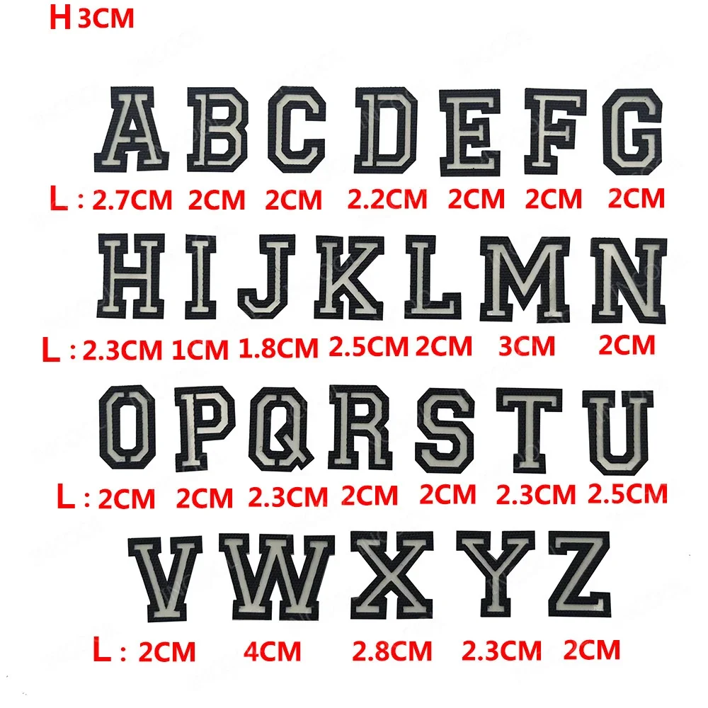 Parche táctico luminoso que brilla en la oscuridad, letras decorativas - imagen 3