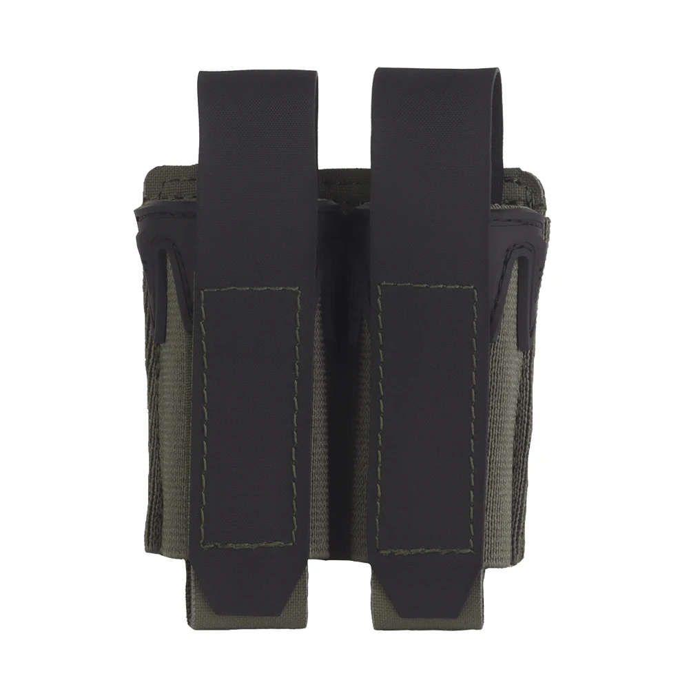 Portacargadores doble MOLLE camuflaje táctico liberación rápida - imagen 2