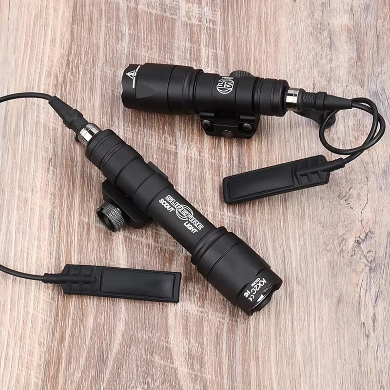WADSN Airsoft Surefir M600C M600 M300 luz exploradora táctica AR15 Rifle arma linterna LED caza foco SF M300A lámpara de pistola - imagen 3