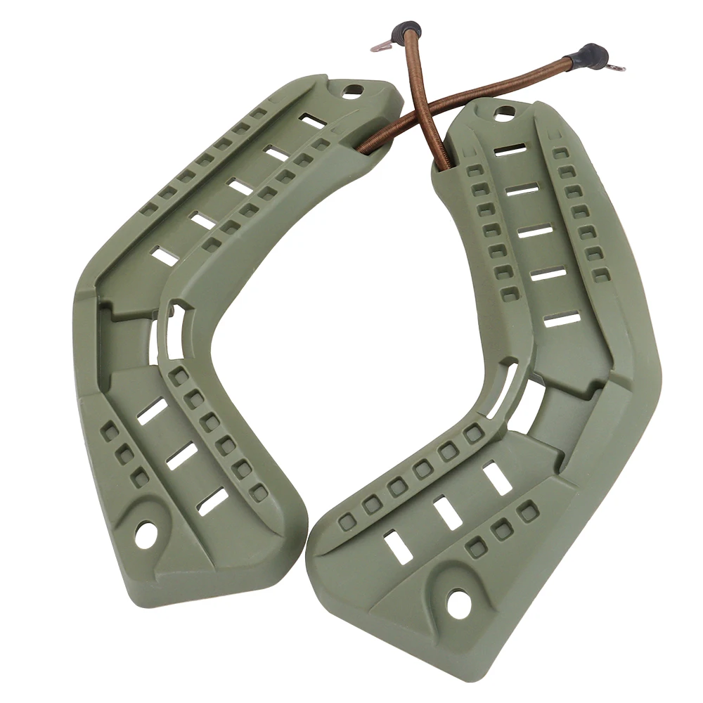 Kit de riel guía de arco para casco rápido ligero M300 M600, plástico de nailon táctico, montaje de alta calidad en ambos lados más accesorios de caza - imagen 2