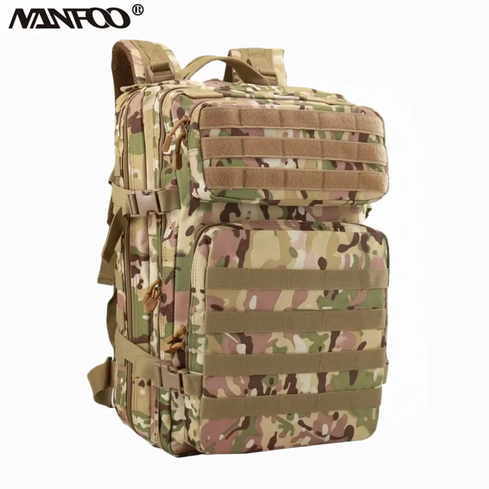 Mochila táctica ataque 3P 45L impermeable senderismo - imagen 4
