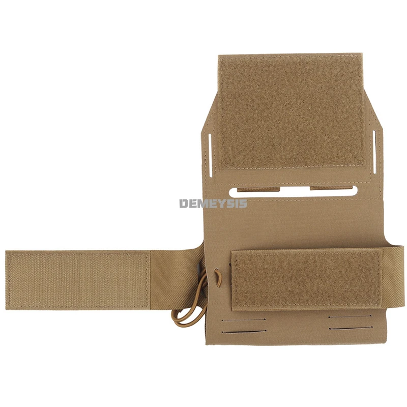 Bolsa expansora táctica para ala, soporte para Radio, chalecos CS Airsoft para exteriores, almacenamiento de revistas, cuerda elástica, aparejo de pecho para caza, bolsa lateral - imagen 4