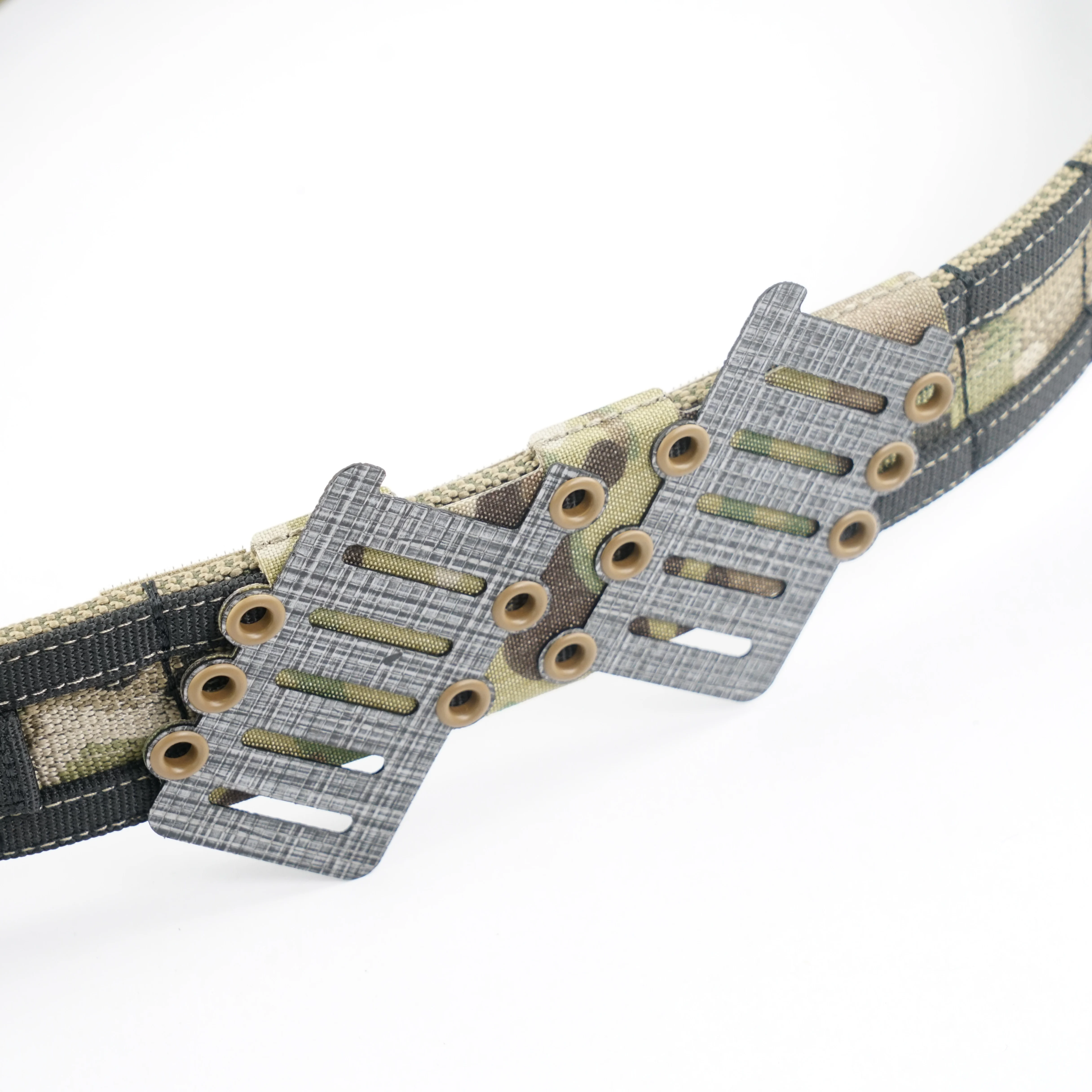 Cinturón táctico de doble fila, placa adaptadora MOLLE en ángulo 40, accesorio para cinturón - imagen 3