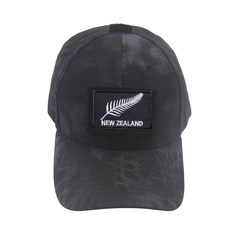 Parche táctico Velcro MOLLE con bandera helecho plateado NZ bordado - imagen 3