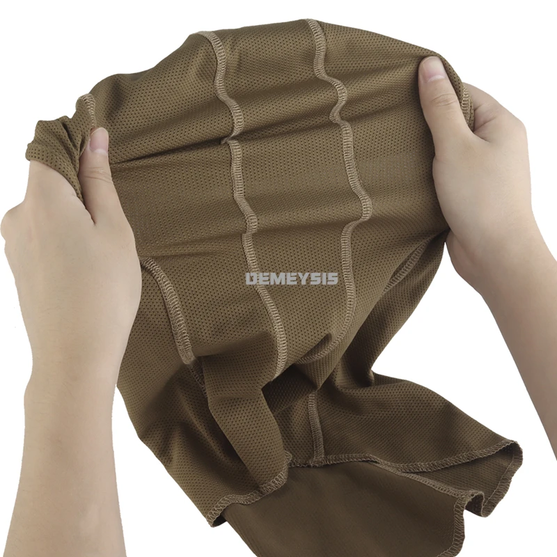 Máscara táctica para la cabeza protección completa transpirable caza al aire libre senderismo montar deportes pasamontañas Airsoft bufanda de cara completa - imagen 5