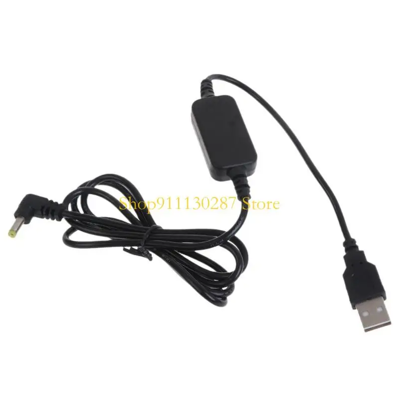 J1HC 5V a 12V USB Voltaje USB Paso Up Cable Convertidor Fuente alimentación Cable con mm x 1.7 mm USB 5V a - imagen 3