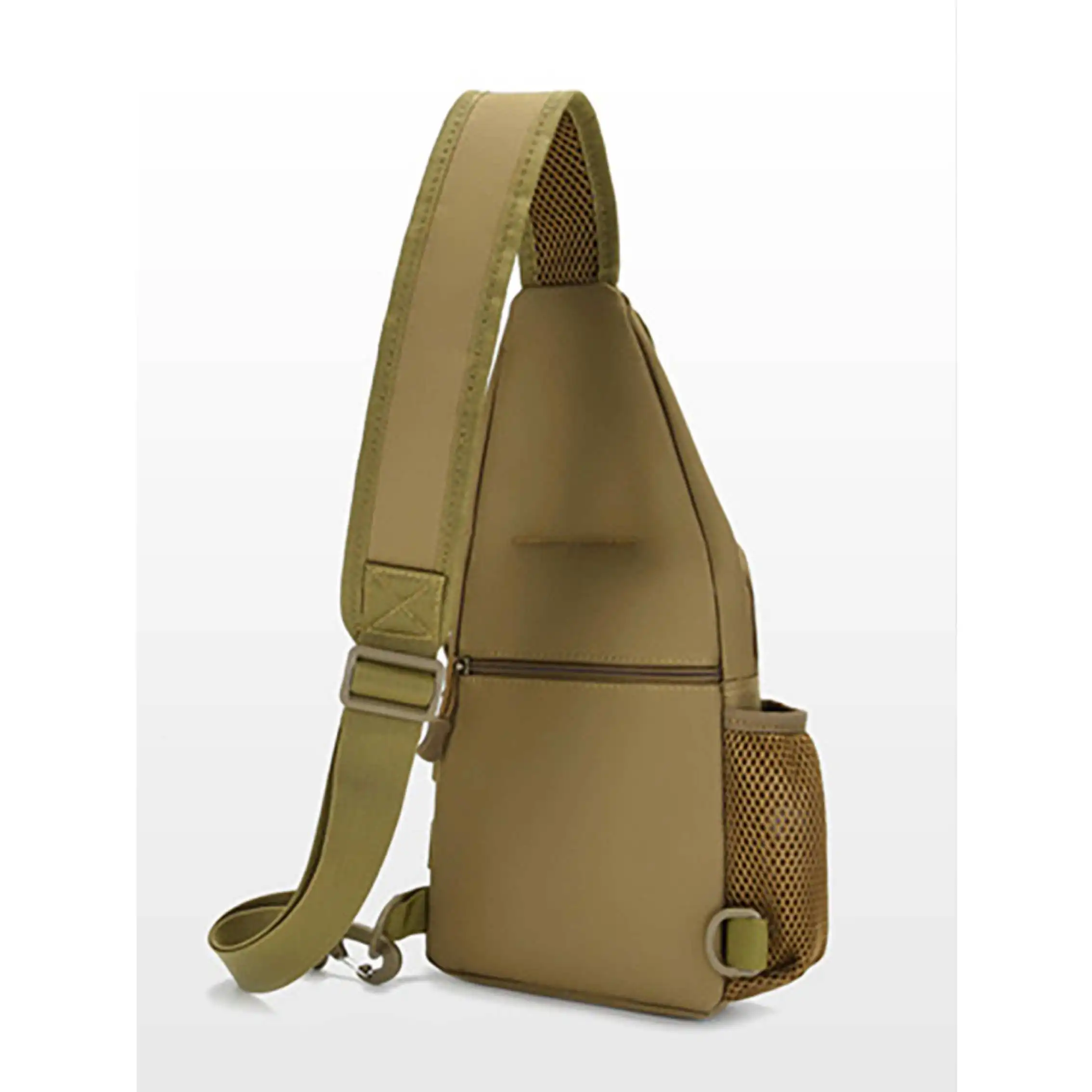 Bolso de pecho táctico para pesca y acampada para hombre, bandolera para senderismo, caza y escalada, con gancho y bucle para viajes al aire libre, bolsos de hombro grandes - imagen 4