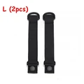 L 2pcs Black