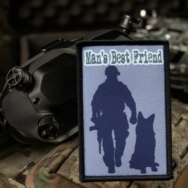 Parche estampado de mejor amigo para hombre, chaleco táctico, insignia de moral con gancho y bucle, pegatinas decorativas para mochila, parches para brazalete para ropa - imagen 5