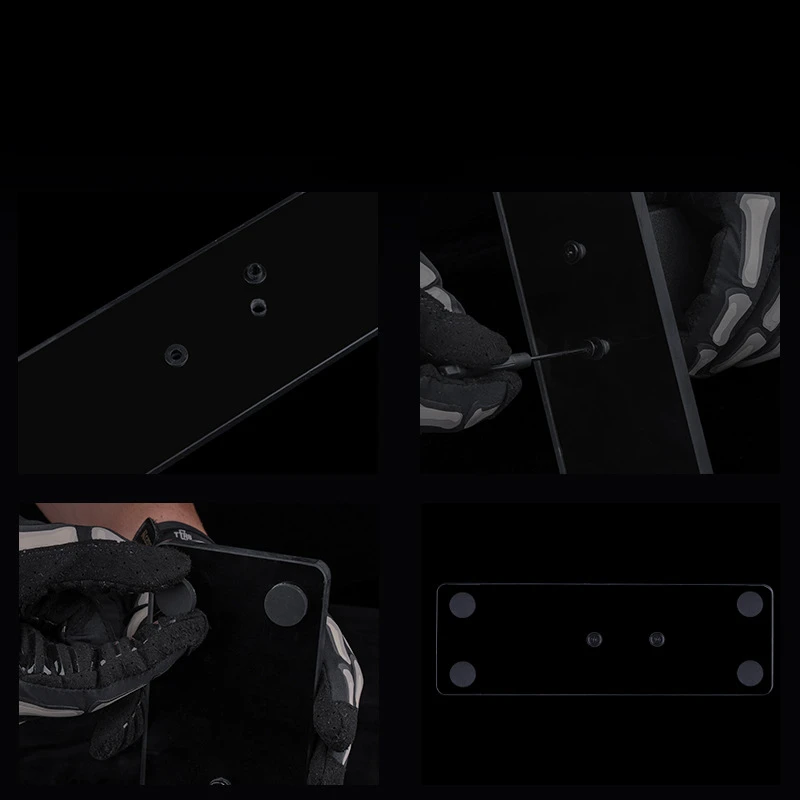 Soporte de exhibición AR con alfombrilla antideslizante, fácil instalación y accesorios decorativos para soporte de exhibición de Rifle de caza de película - imagen 3