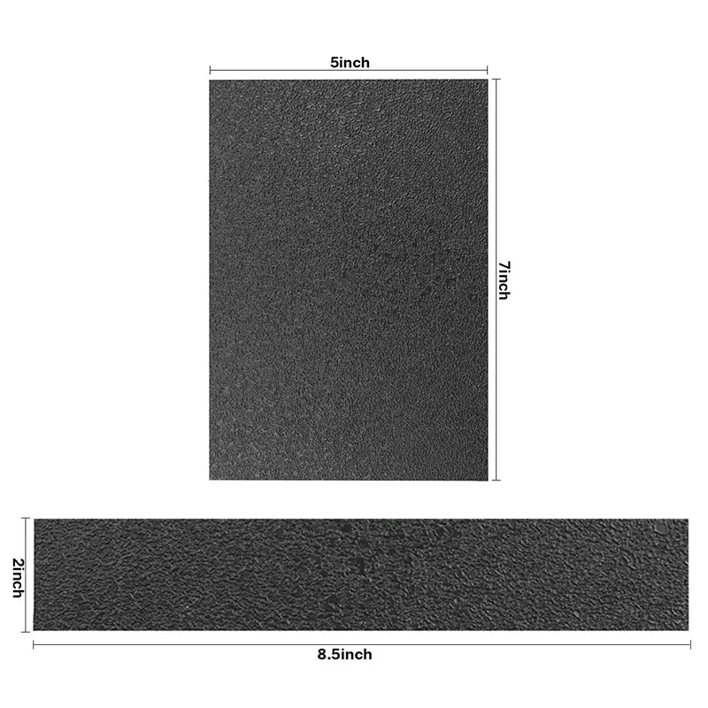Pegatinas tácticas de goma antideslizantes, agarre de textura ultrafina para carcasa de cámara de teléfono móvil, cinta de envoltura antideslizante - imagen 2