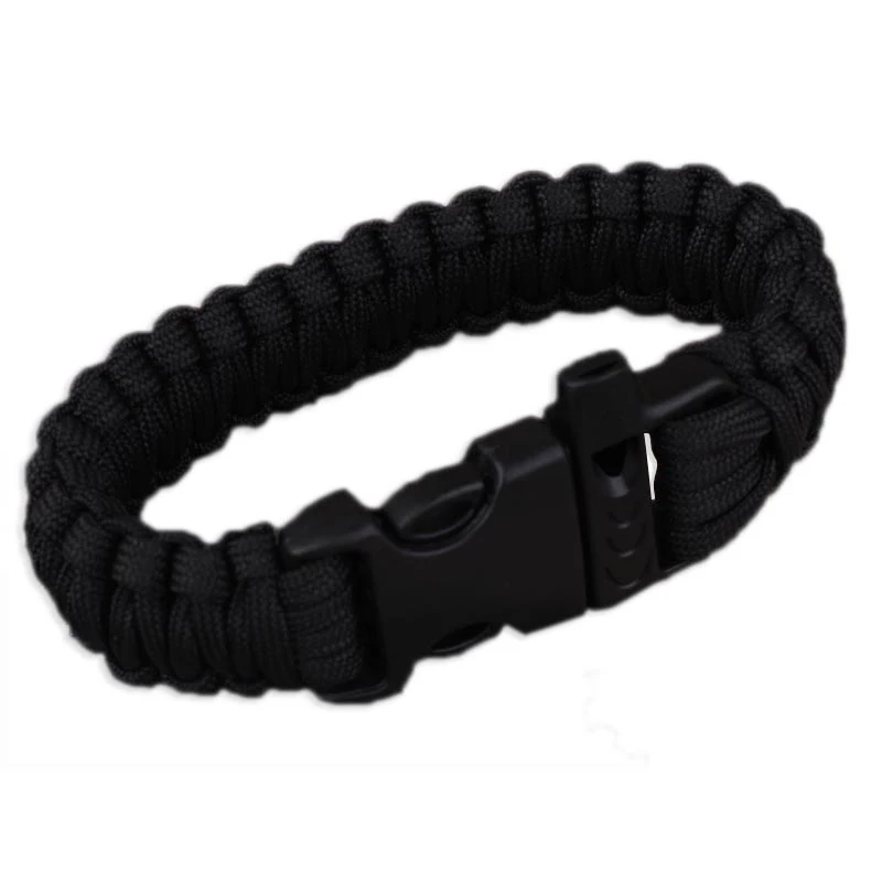 Emersongear-pulsera de Paracord táctica de supervivencia de emergencia, correa de mano, cinturón de cuerda, Airsoft, caza al aire libre, 2 uds. - imagen 3