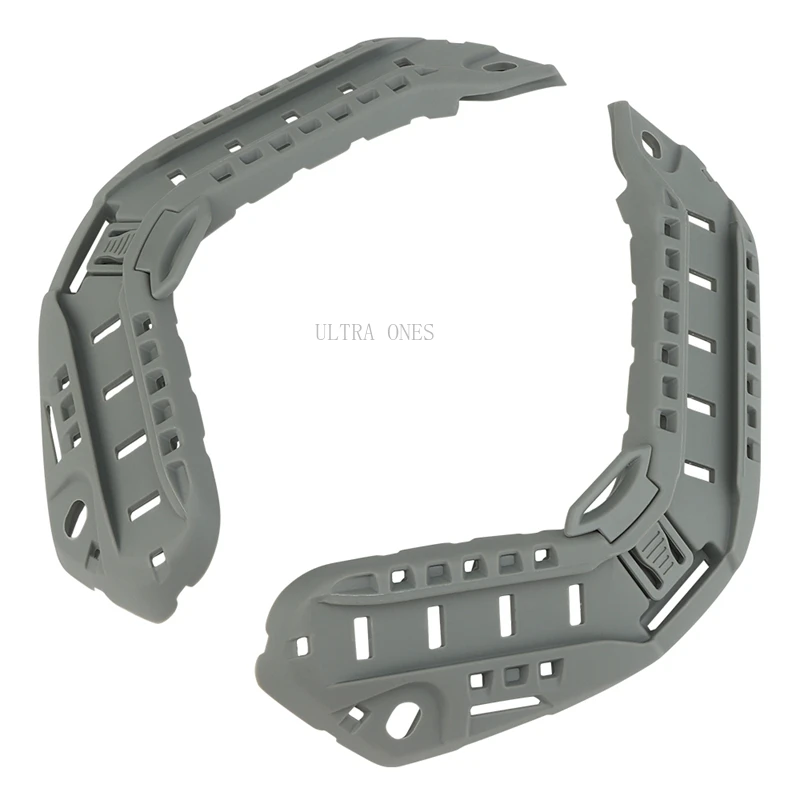 Riel de guía lateral para casco táctico, 1 Juego de rieles de montaje para casco de arco, accesorios para casco rápido de caza - imagen 3