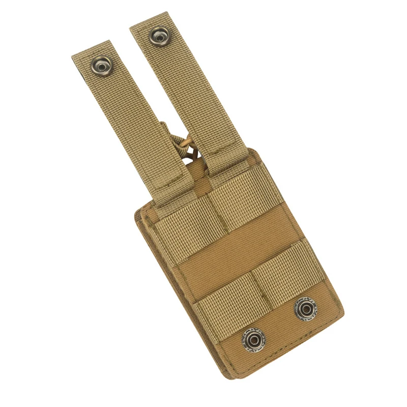 Bolsa para revistas de 5,56mm, bolsa táctica individual Mag, bolsa MOLLE abierta para M4 M14 M16 AR-15, revistas de Rifle de 5,56 MM, equipo de caza - imagen 4
