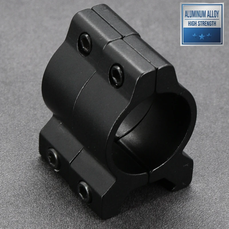 Shooin Optics 1 Inch / 30mm Tube Ring Ultra Low 20mm Mount Base Durable Aluminum Holder For Optical Devices - imagen 5