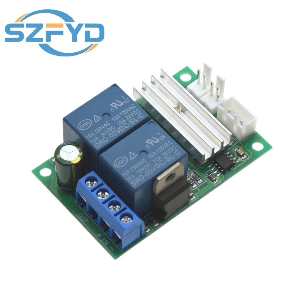 Controlador de velocidad del Motor de CC de 6-24V con interruptor Reversible PWM, módulo de velocidad ajustable hacia adelante/atrás para motores de 12V y 24V - imagen 3