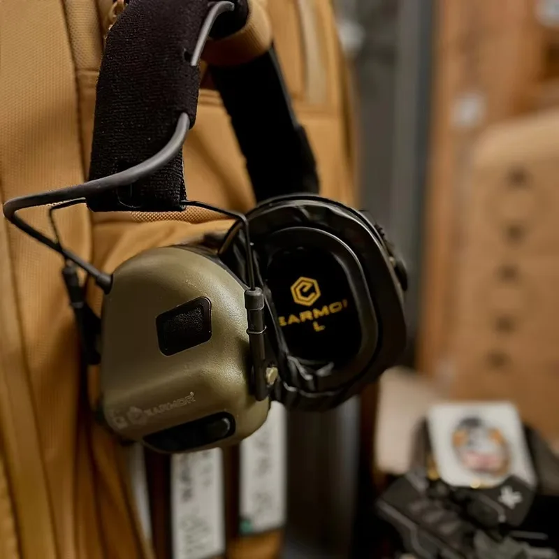 EARMOR M32 PLUS Auriculares tácticos para exteriores: auriculares electrónicos para casco con adaptador de riel de arco para casco rápido para caza y tiro - imagen 3