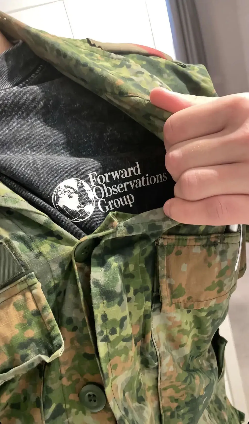 Camiseta de caza táctica estilo grupo de observaciones hacia adelante - imagen 3