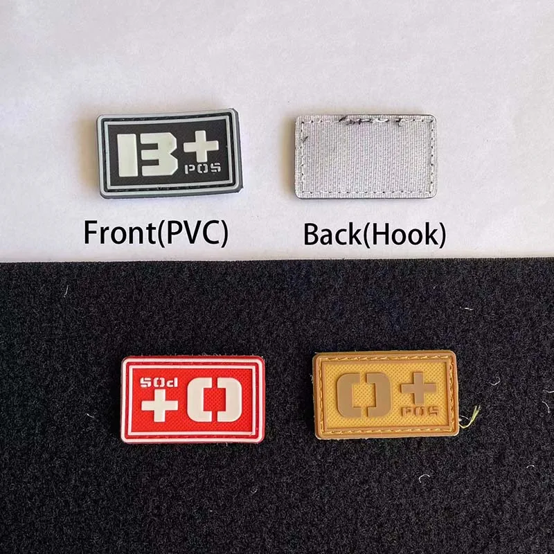Parche táctico luminiscente de primeros auxilios en PVC - imagen 3