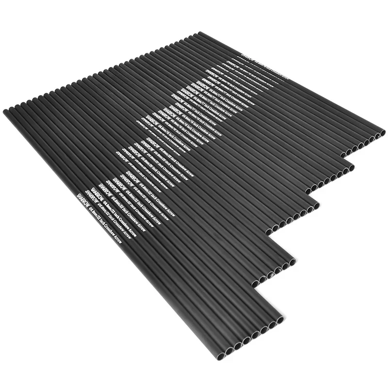 Eje de flecha de carbono mezclado para tiro con arco, 16/17/18/20/22 pulgadas OD 8,8mm ID 7,6mm, ballesta para caza al aire libre, tubo de flecha DIY, 6/12 Uds. - imagen 3