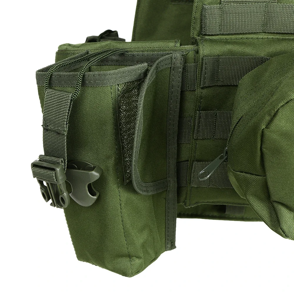 Chaleco táctico para hombre al aire libre, chaleco Modular para hombre, equipo de caza, chaleco portador de placa de carga con bolsillo de hidratación, equipo de caza - imagen 4