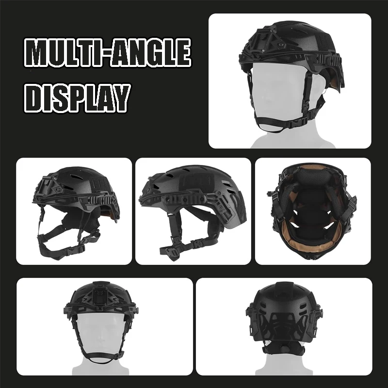 Casco táctico Wendy 3,0 conjunto de máscara COD GEN 6 auriculares Airsoft maniquí AN/PVS31 gafas de visión nocturna con soporte para casco luz - imagen 2