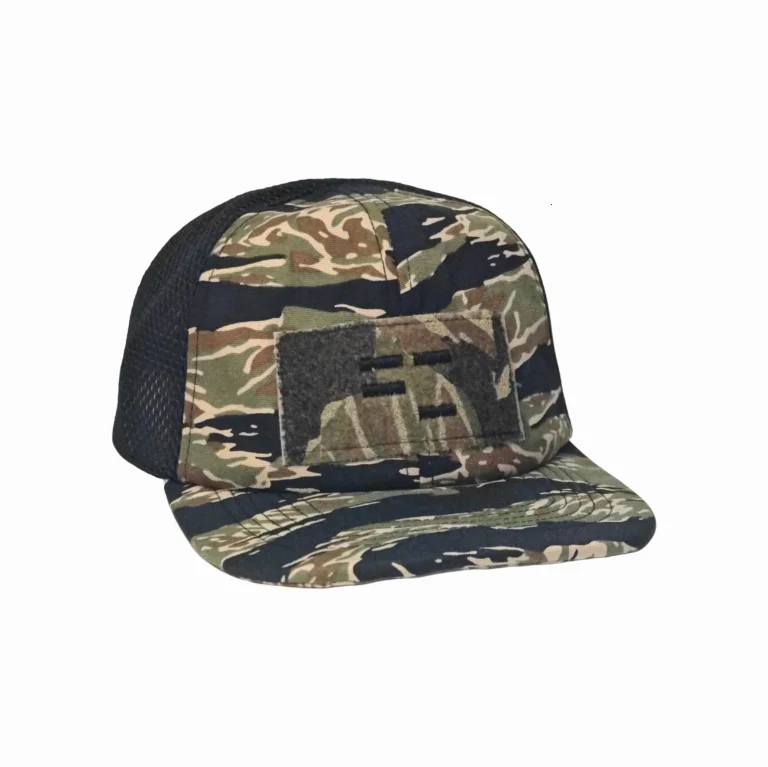 Sombrero táctico de ala plana de malla plegable portátil, gorra de béisbol para exteriores, sombrero de lengua de pato - imagen 2