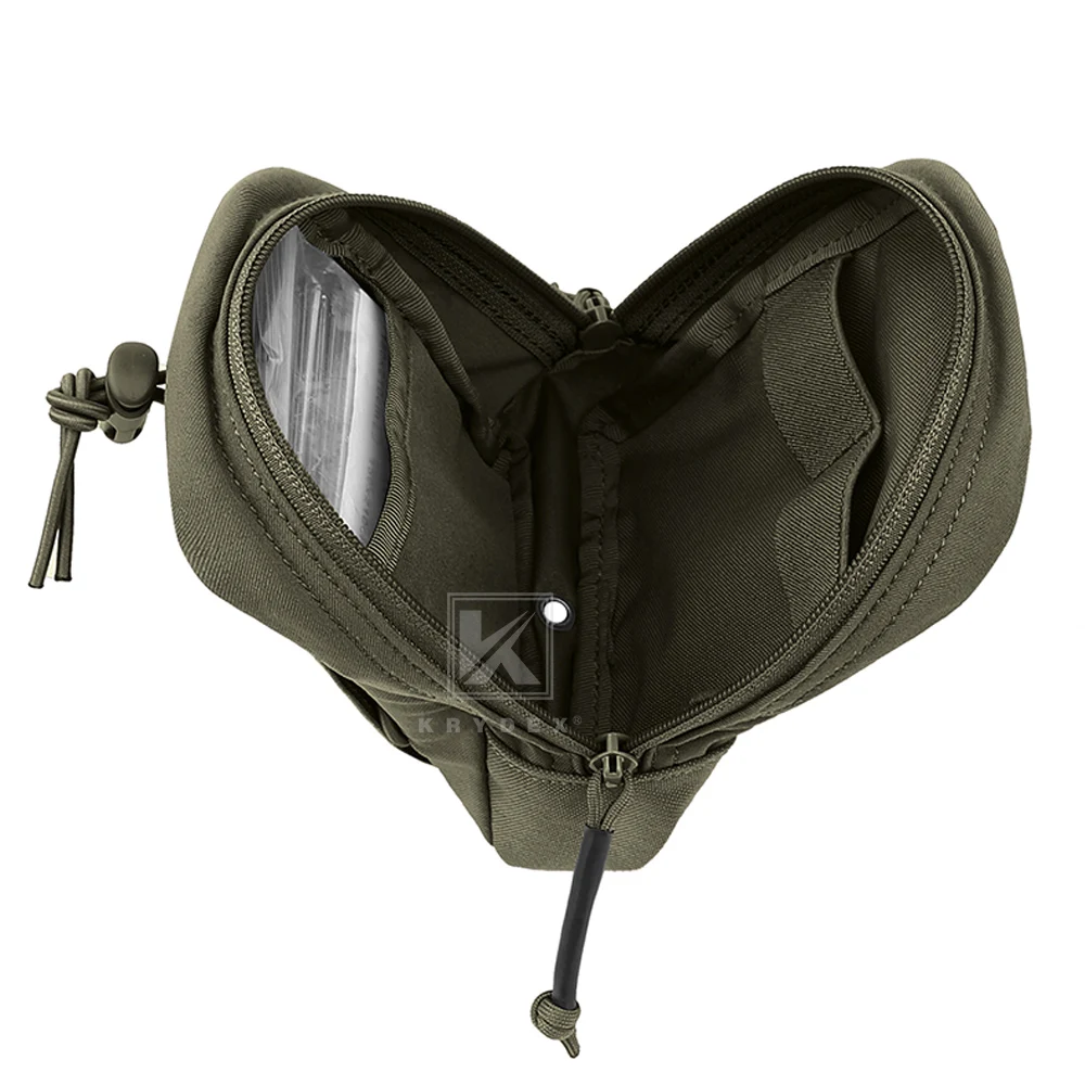 KRYDEX-bolsa táctica Molle Vertical GP, bolsa de utilidad General, almacenamiento, accesorios de caza al aire libre - imagen 5