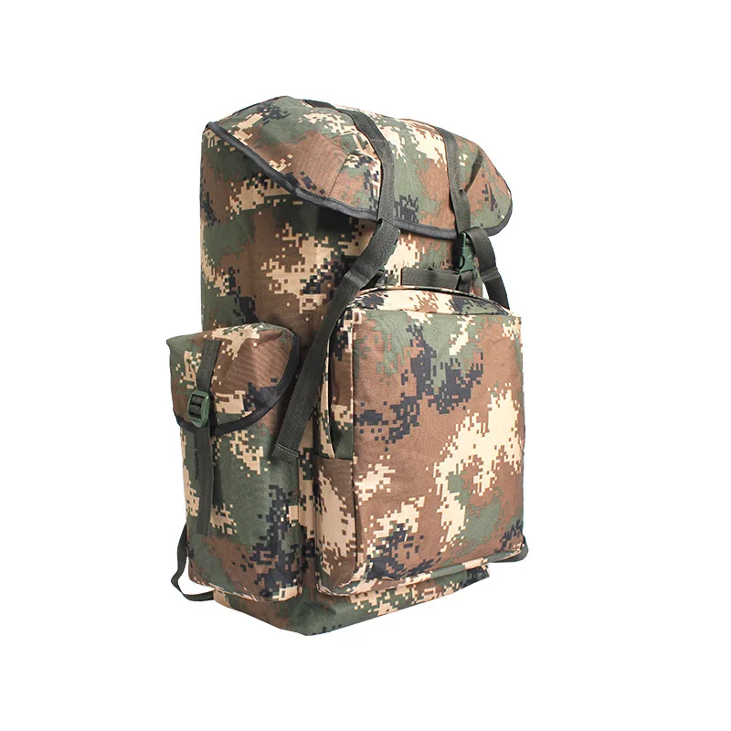 Mochila táctica de gran capacidad para exteriores, bolsa militar Molle repelente al agua para montañismo, Camping, senderismo, 56-75L - imagen 3