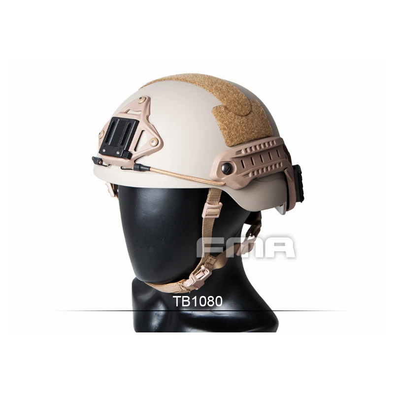 Casco FMA Sentry (XP) BK/DE/FG Casco protector táctico para exteriores CS caza Camping - imagen 3