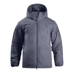 HAN WILD Chaqueta táctica de algodón para hombre - camuflaje cálido