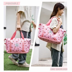 Bolsa nailon fresa cereza mujer – Camping senderismo gimnasio yoga
