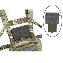 PEW Panel Táctico Estilo Ferro MOLLE para Airsoft