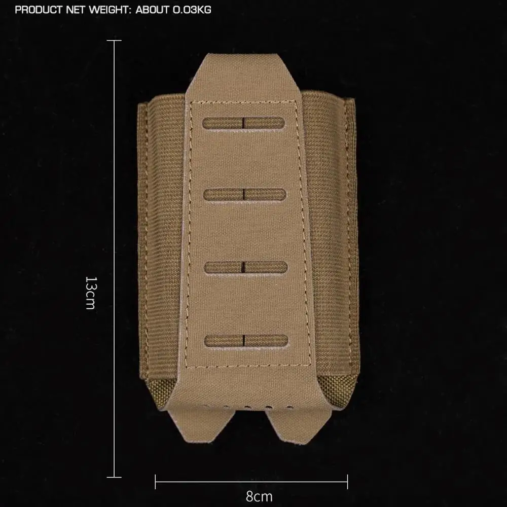 Bolsa táctica para revistas ARC V2 9mm/5,56/7,62 caza tiro Airsoft Mag bolsa con soporte cinturones MOLLE chaleco de combate paquete de accesorios - imagen 3