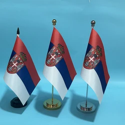 BANDERA DE SKY pabellón Serbia poliéster sobremesa nacional
