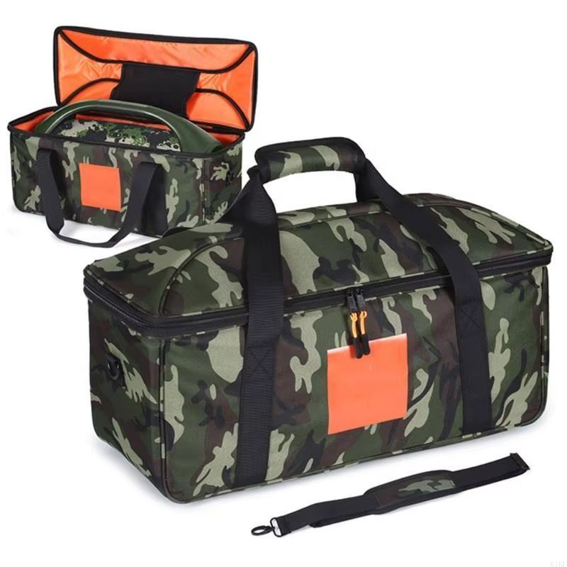 Bolsa táctica camuflaje con correa para altavoz portátil - imagen 3