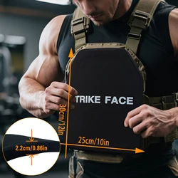 UNIONTAC AK47, SS109 y M80 10X12 SAPI placa a prueba de balas de curva única NIJ III + /NIJ 0101.06 Panel balístico independiente de alúmina y PE