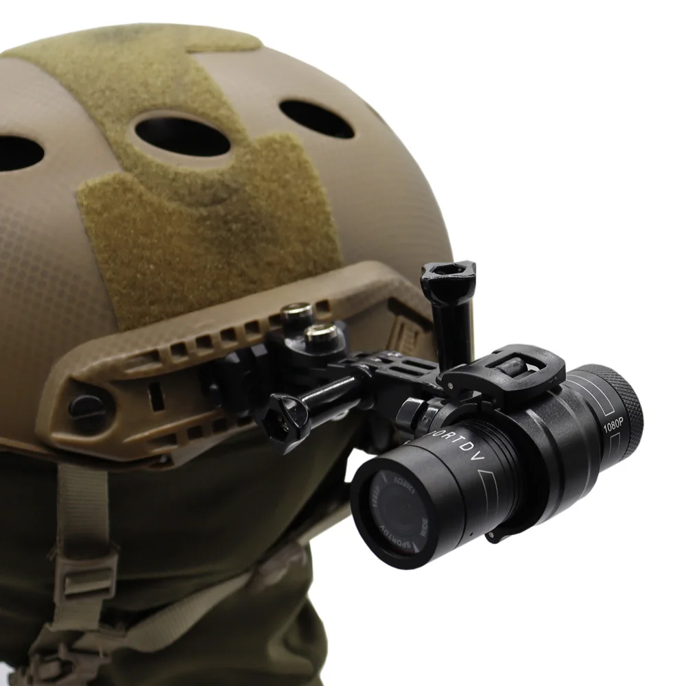 Cámara táctica para casco FAST MICH con riel lateral Airsoft - imagen 3