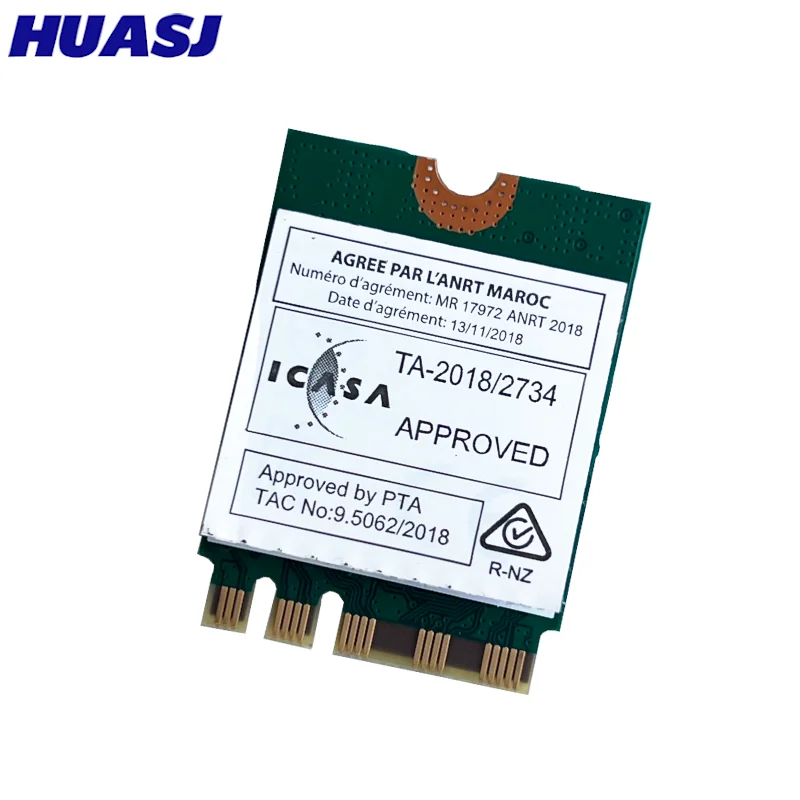 Adaptador WiFi de doble banda 2,4/5GHz 1200Mbps Chipset RTL8822CE adaptador de red Bluetooth 5,1 802.11AC para PC/portátil Windows10/11 - imagen 5