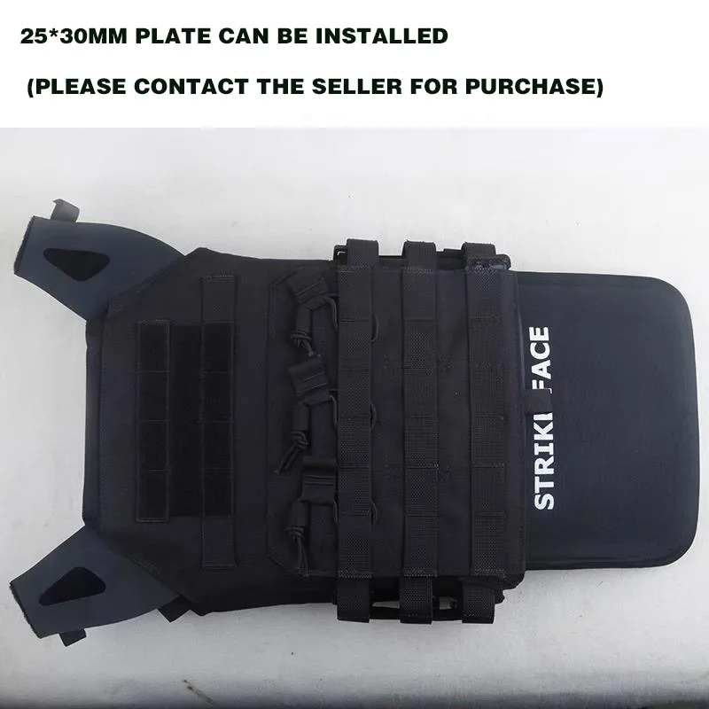 Chaleco táctico ajustable 1000D con bolsa multiusos, aparejo de pecho militar para exteriores, para senderismo, Camping, equipo de supervivencia Airsoft - imagen 5