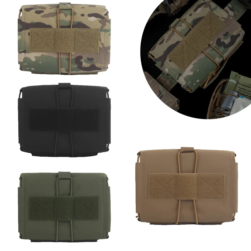 Pequeño botiquín de primeros auxilios extraíble horizontal con bolsa de cintura de desplegado rápido de emergencia médica