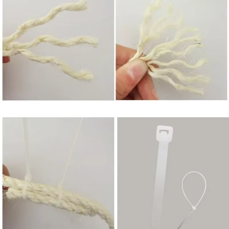 Cuerda de sisal para rascador uñas, repuesto natural - imagen 2