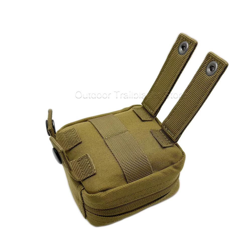 Mini bolsa táctica MOLLE con bolsillo transparente EDC - imagen 5